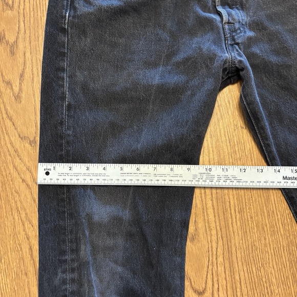 Levi's 501 Original‎ Fit Button Fly Jeans Men's 33x32 Dark Wash Made in Poland - Picture 11 of 16